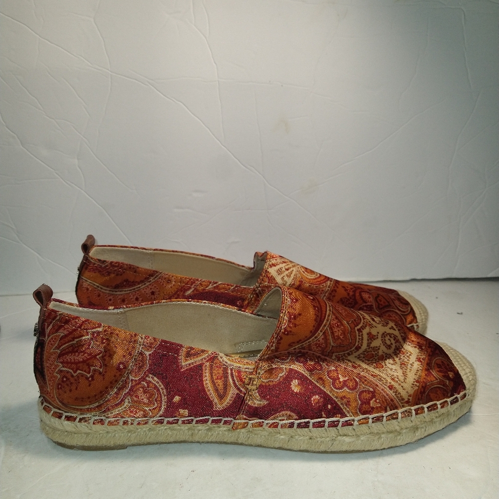 Sam Edelman Khloe Espadrille Slip On Flat Loafers Shoes Women's sz 10M.